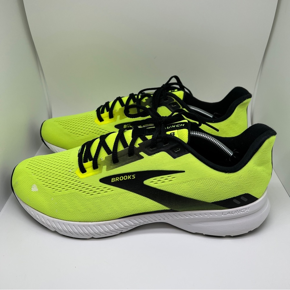 Brooks Men's Athletic Shoes in Neon Yellow and Black